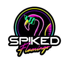 Spiked Flamingo Cannabis Brand Logo