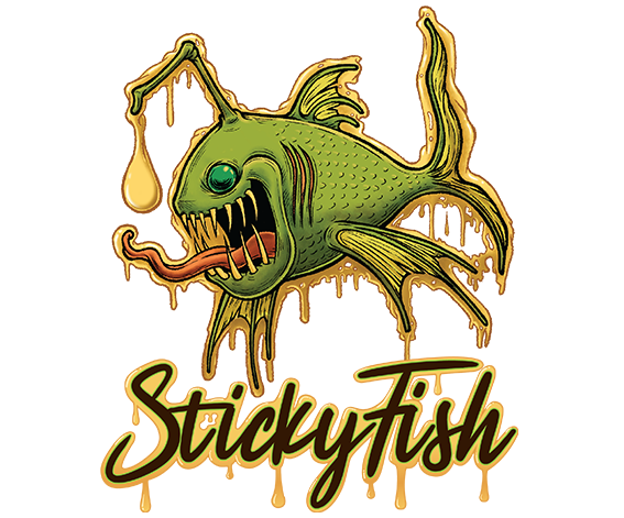 Sticky Fish Cannabis Brand Logo