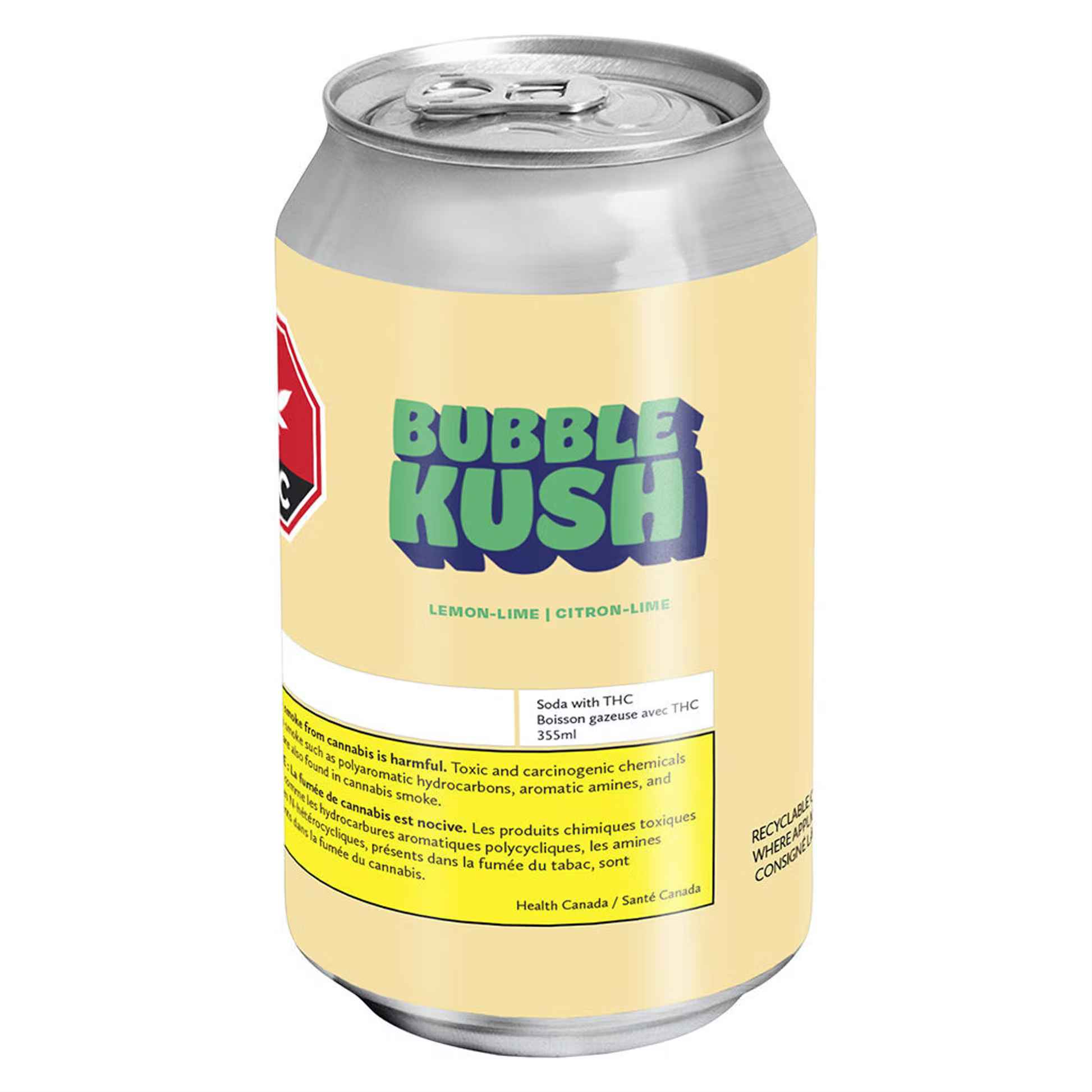 Bubble Kush Cannabis Brand Logo