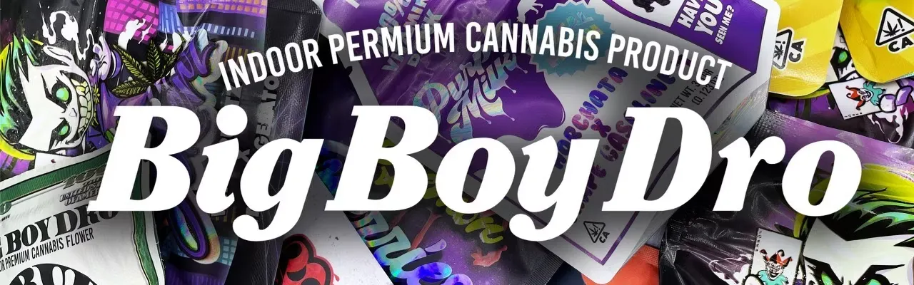 Big Boy Dro Cannabis Brand Logo