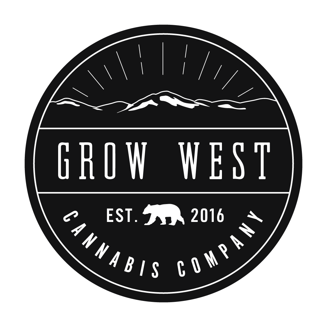 Grow West Cannabis Company Cannabis Brand Logo