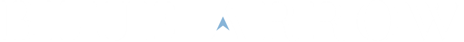 Blue Arrow Cannabis Brand Logo