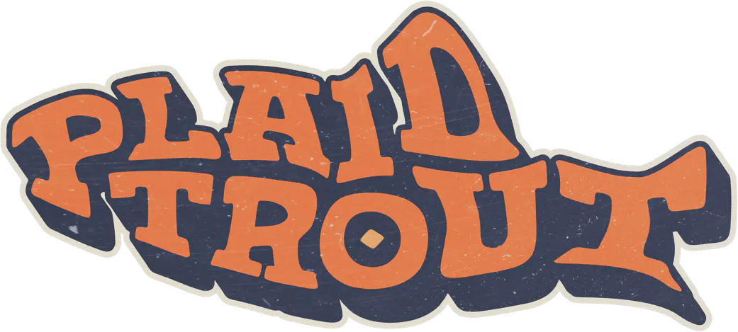 Plaid Trout Cannabis Brand Logo