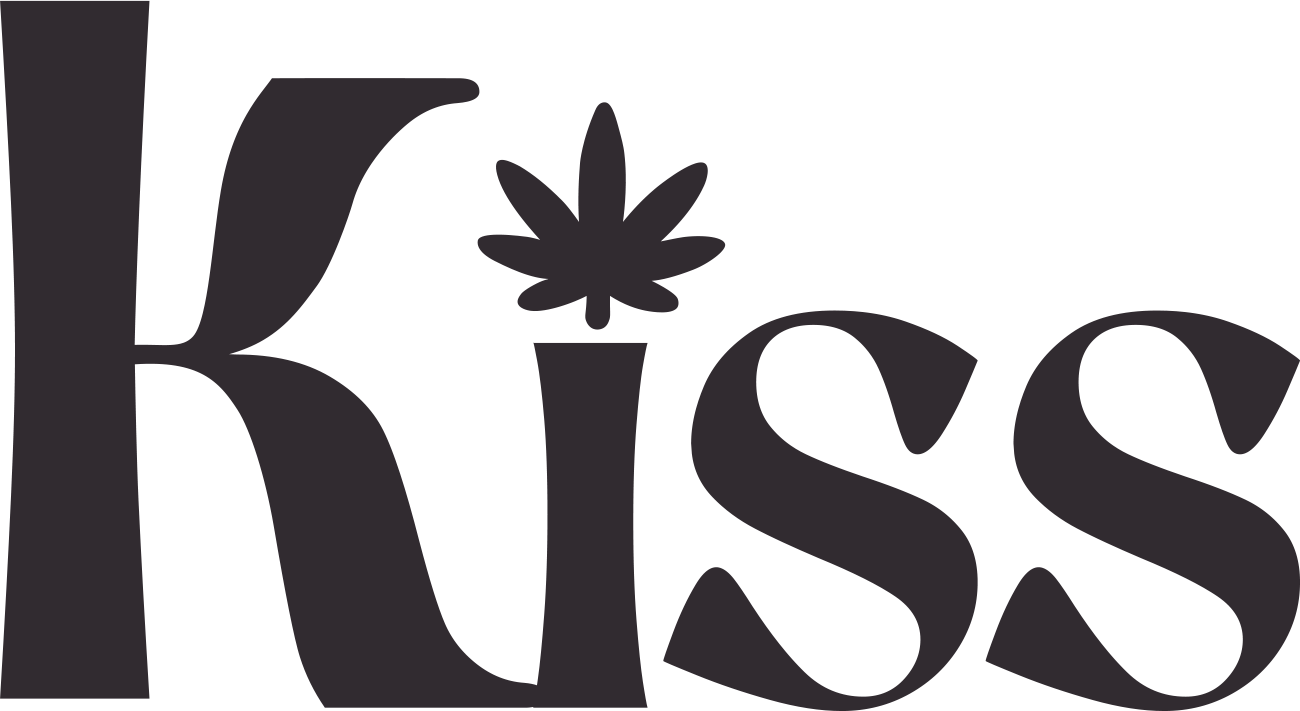 Kiss Cannabis Brand Logo