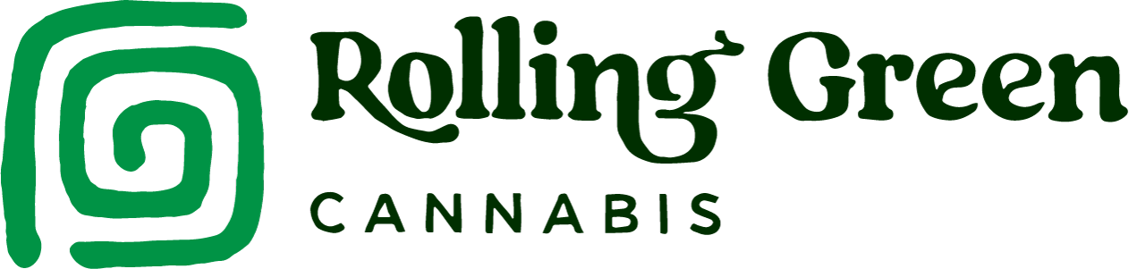 Rolling Green Cannabis Cannabis Brand Logo