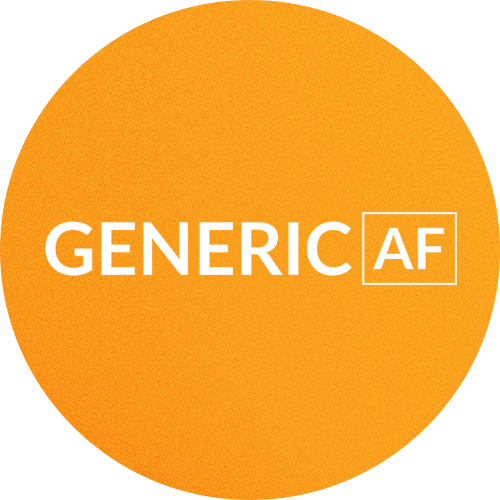 Generic AF Cannabis Brand Logo