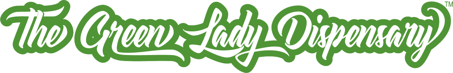 The Green Lady Dispensary Cannabis Brand Logo