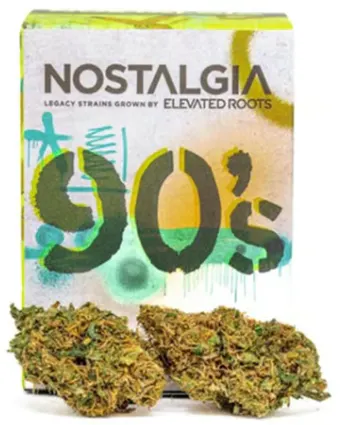 Nostalgia Cannabis Brand Logo