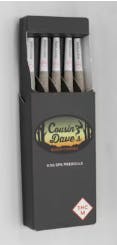 Cousin Dave Cannabis Brand Logo