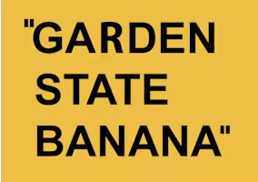 Garden State Banana Cannabis Brand Logo