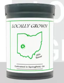 Locally Grown Cannabis Brand Logo