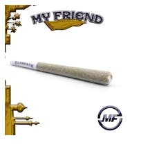 My Friend Cannabis Brand Logo