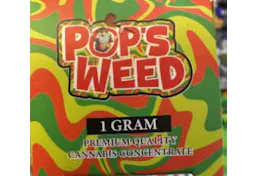 Pop's Weed Cannabis Brand Logo