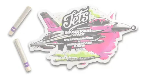 Jets by Project Packs Cannabis Brand Logo