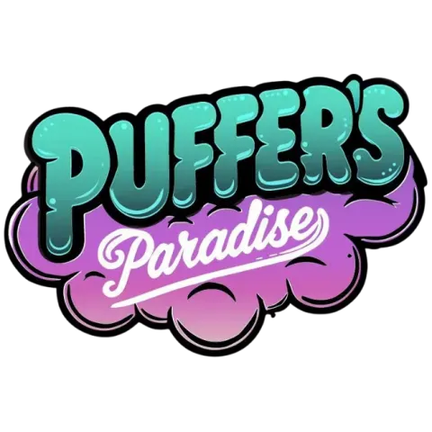 Puffer's Paradise Cannabis Brand Logo