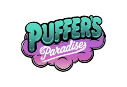 Puffer's Paradise Cannabis Brand Logo
