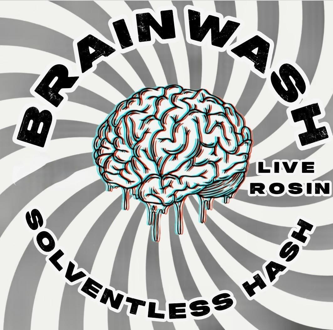 Brainwash Solventless Cannabis Brand Logo