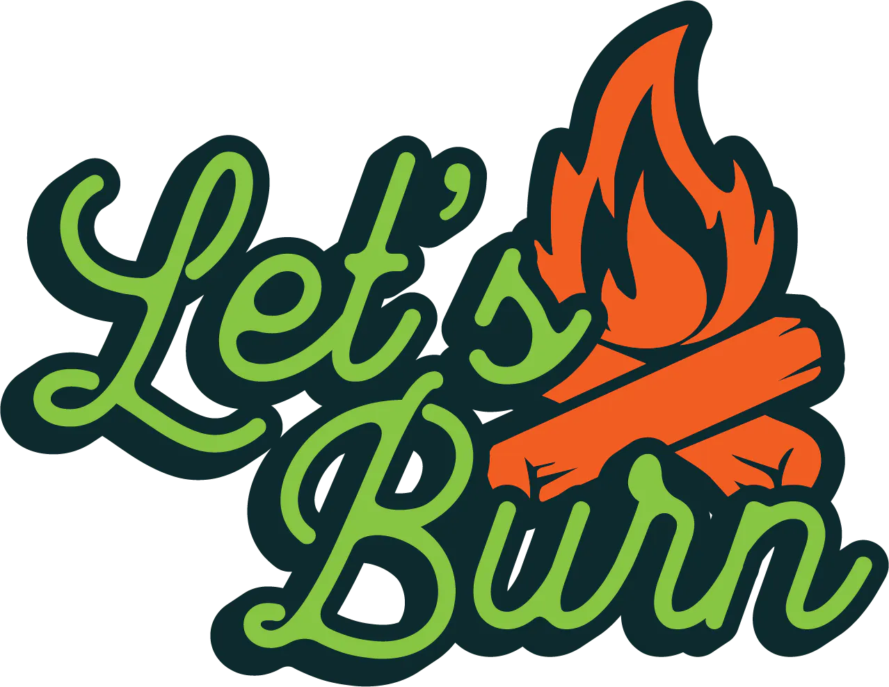 Let's Burn Logo