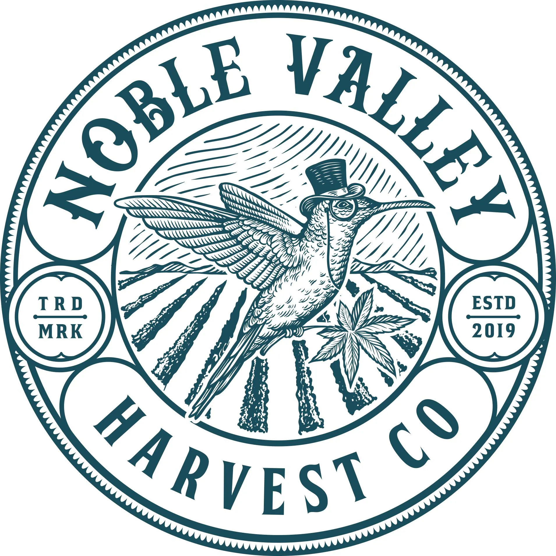 Noble Valley Harvest Co Cannabis Brand Logo