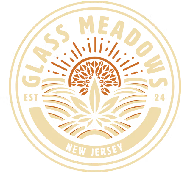 Glass Meadows Cannabis Brand Logo