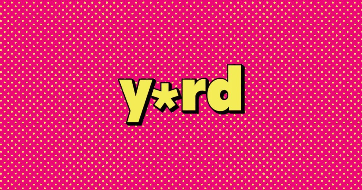 Yard / Y*rd Cannabis Brand Logo