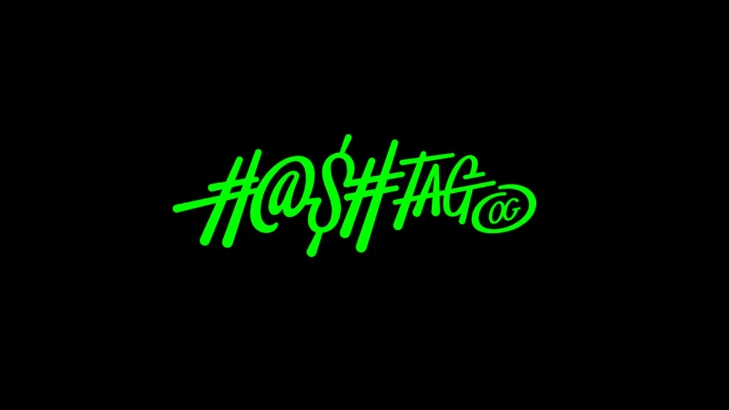 Hashtag OG Cannabis Brand Logo