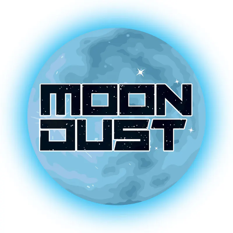Moon Dust Cannabis Brand Logo