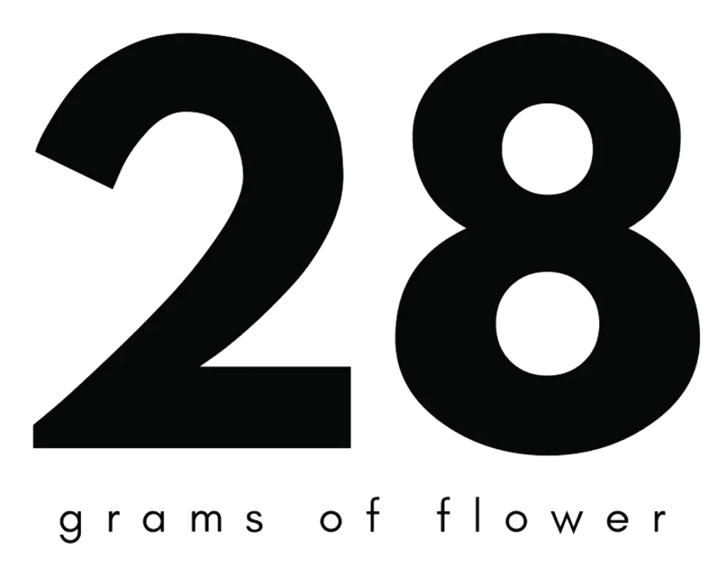 28 Grams of Flower Cannabis Brand Logo