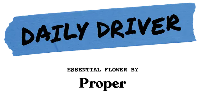 Daily Driver by Proper Cannabis Brand Logo