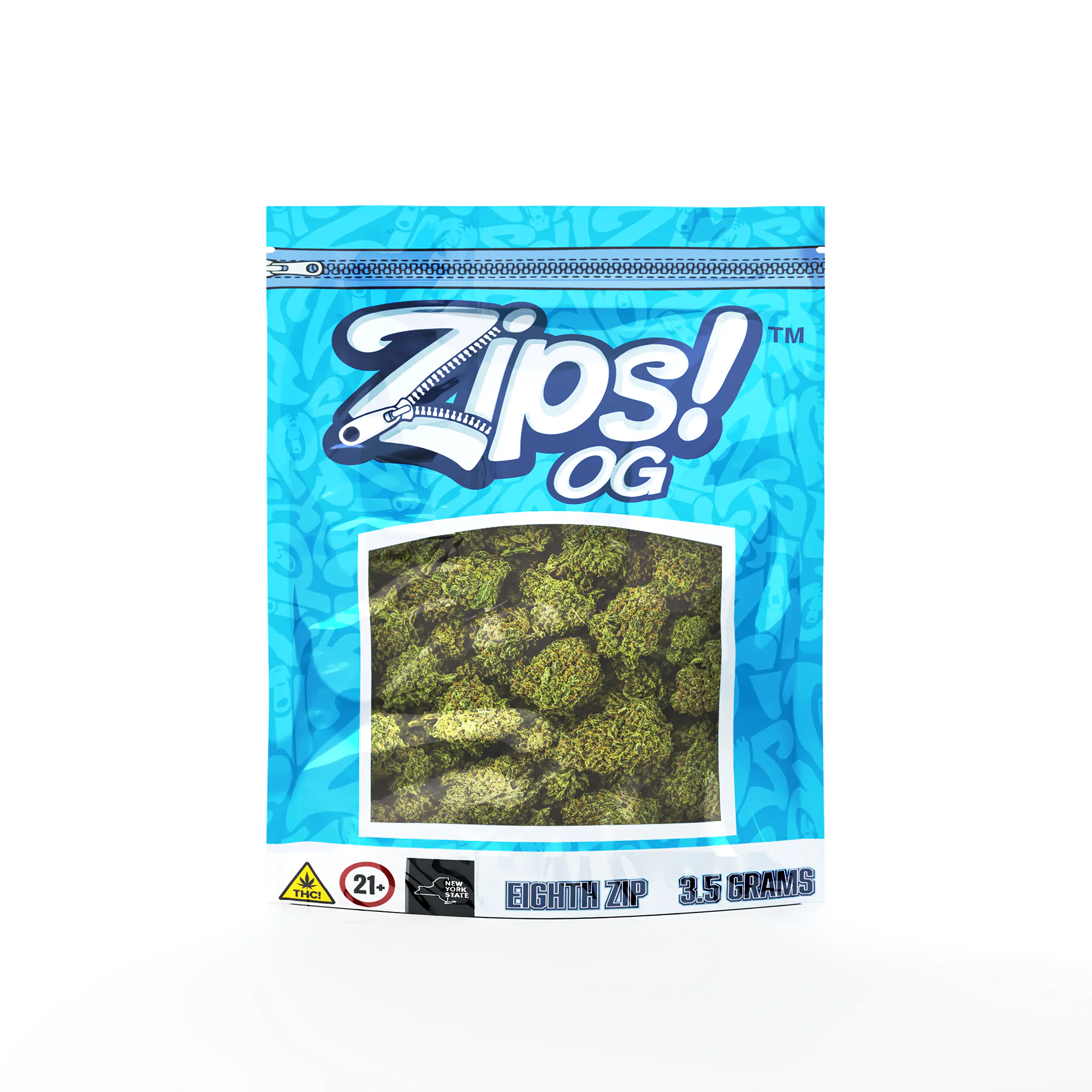Zips! OG Cannabis Brand Logo