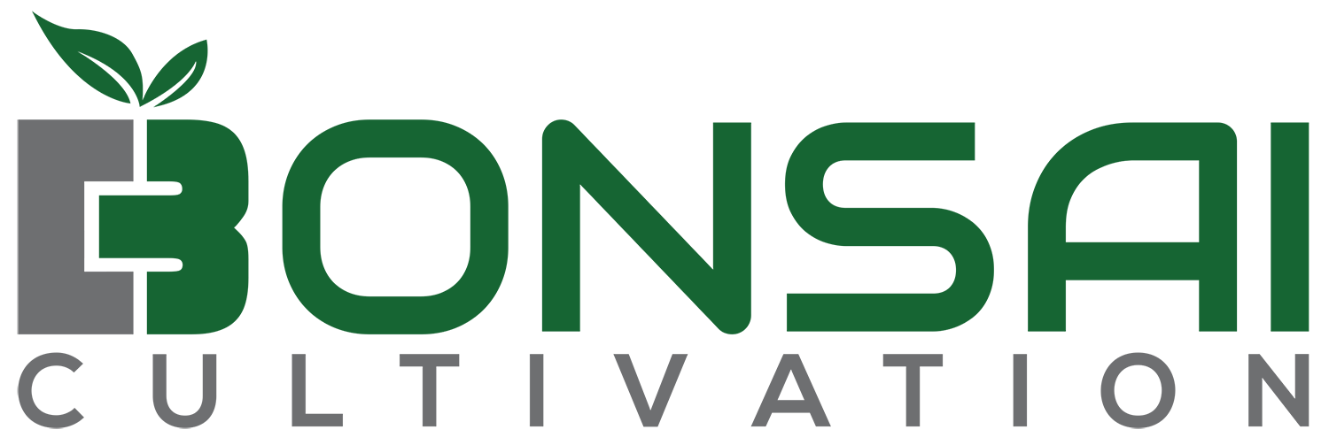 Bonsai Cultivation Cannabis Brand Logo