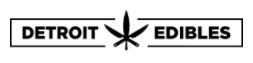 Detroit Edibles / Detroit Fudge Company Cannabis Brand Logo