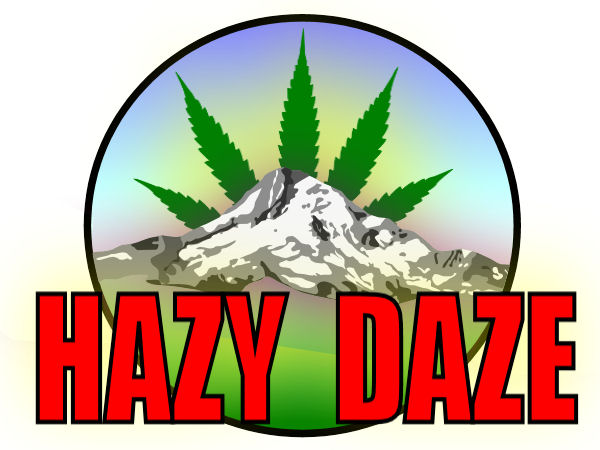 Hazy Daze Cannabis Brand Logo