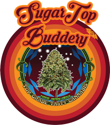 SugarTop Buddery Cannabis Brand Logo
