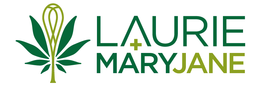 Laurie + MaryJane Cannabis Brand Logo