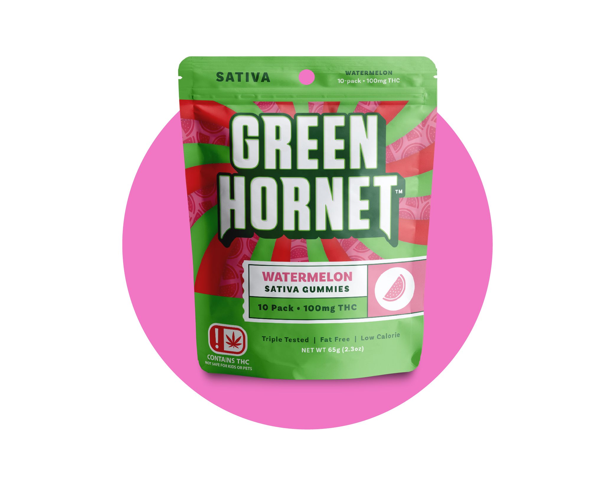 Green Hornet Cannabis Brand Logo