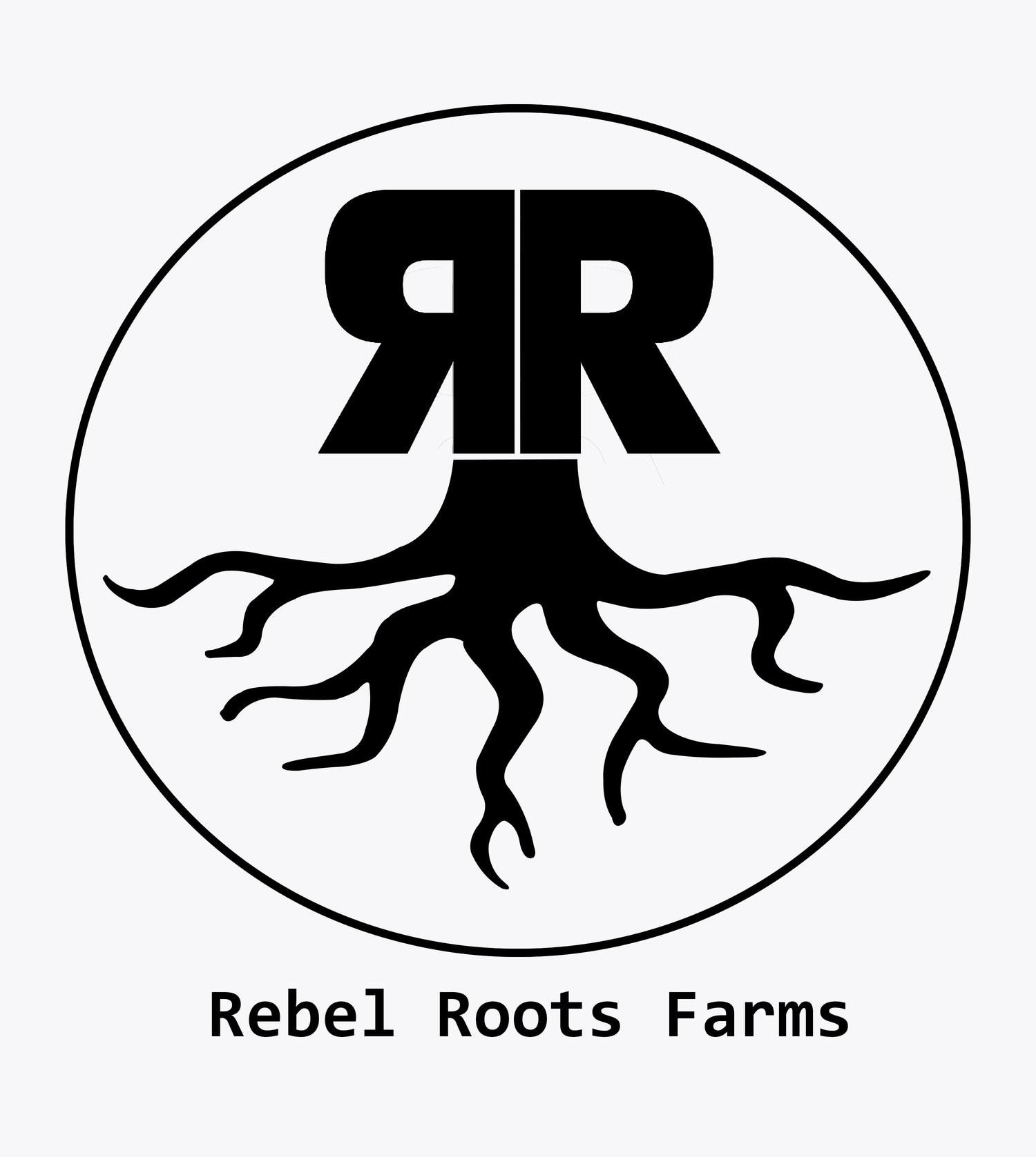 Rebel Roots Farms Cannabis Brand Logo