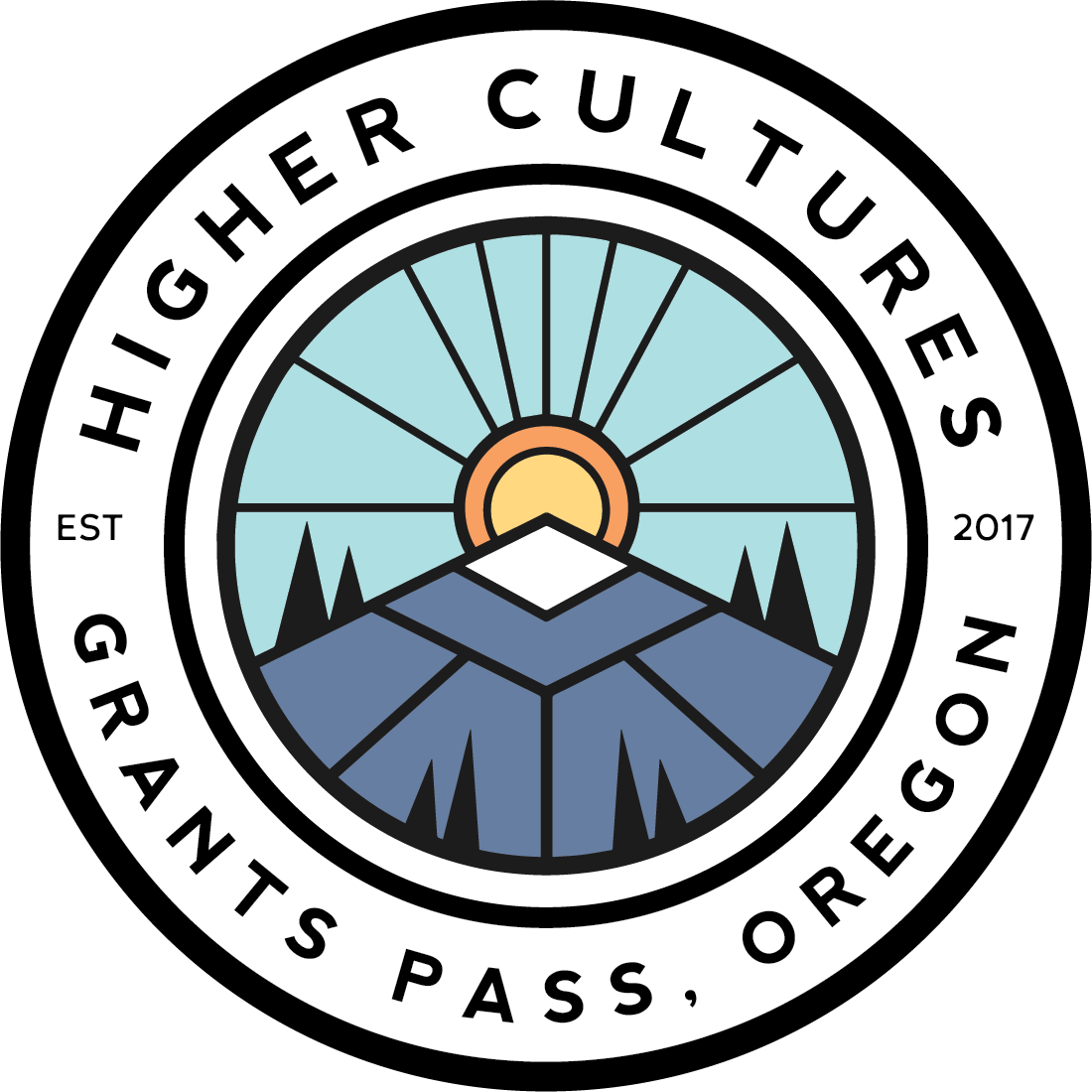 Higher Cultures Cannabis Brand Logo