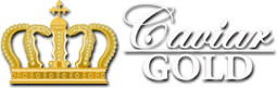 Caviar Gold Cannabis Brand Logo