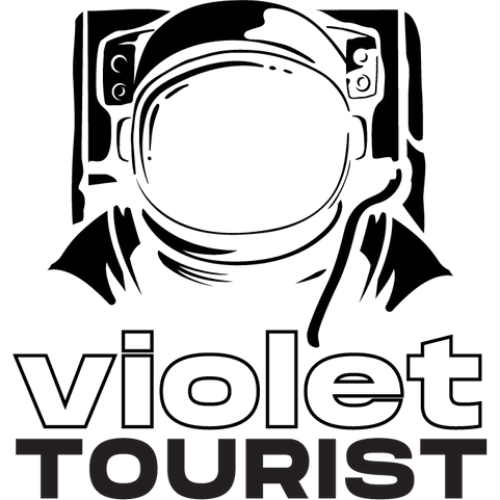 Violet Tourist Cannabis Brand Logo