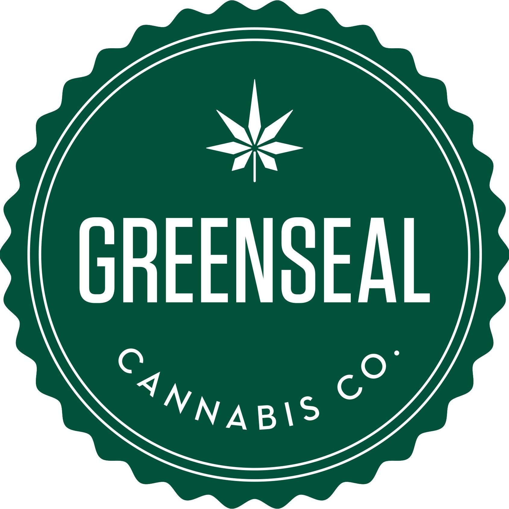 GreenSeal Cannabis Co. Cannabis Brand Logo