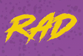 RAD (Really Awesome Dope) Cannabis Brand Logo