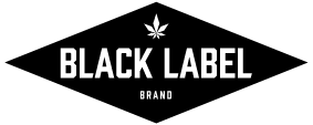 Black Label Brand Cannabis Brand Logo