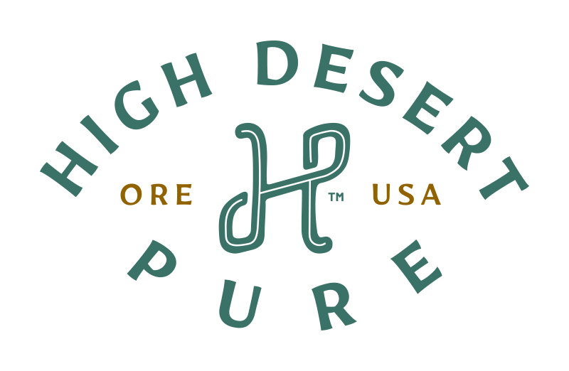High Desert Pure Cannabis Brand Logo