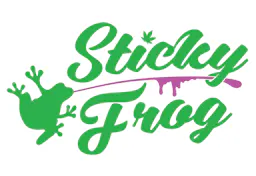Sticky Frog Cannabis Brand Logo